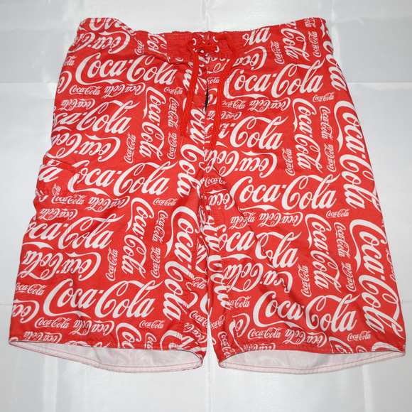 coca cola swim shorts